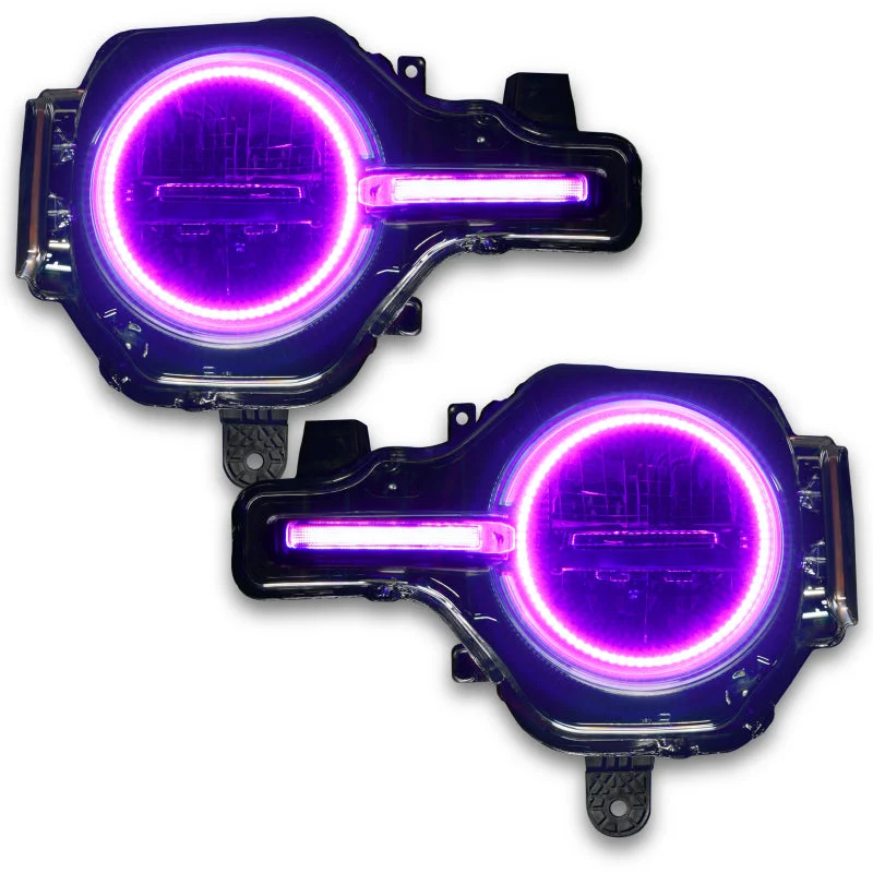 Oracle 2122 Ford Bronco Headlight Halo Kit w/DRL Bar Base Headlights w/Simple Control SEE WARRANTY