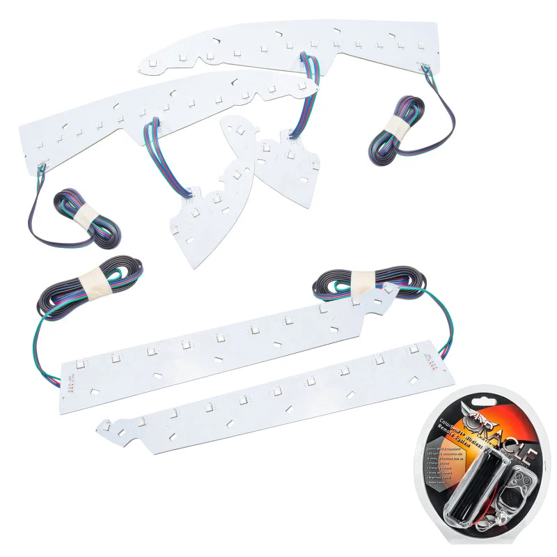 Oracle 14-15 GMC Sierra Headlight DRL Upgrade Kit - ColorSHIFT SEE WARRANTY