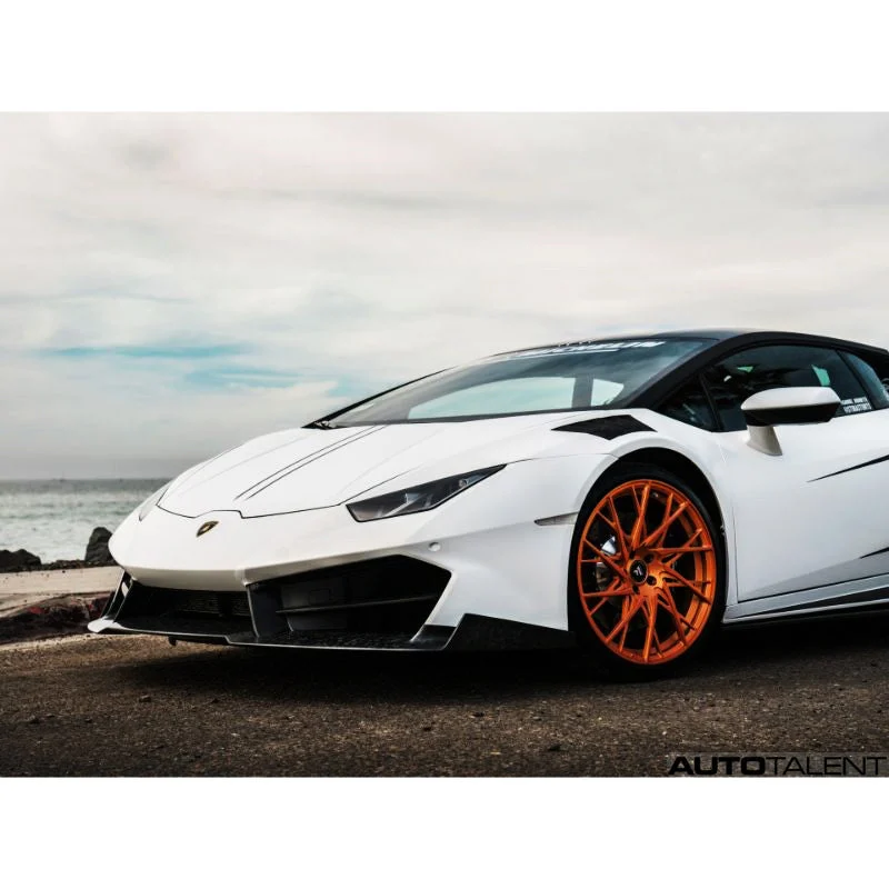 1016 Industries Aero Forged Carbon Front Bumper Spars For Lamborghini Huracan LP-580 2015-2019