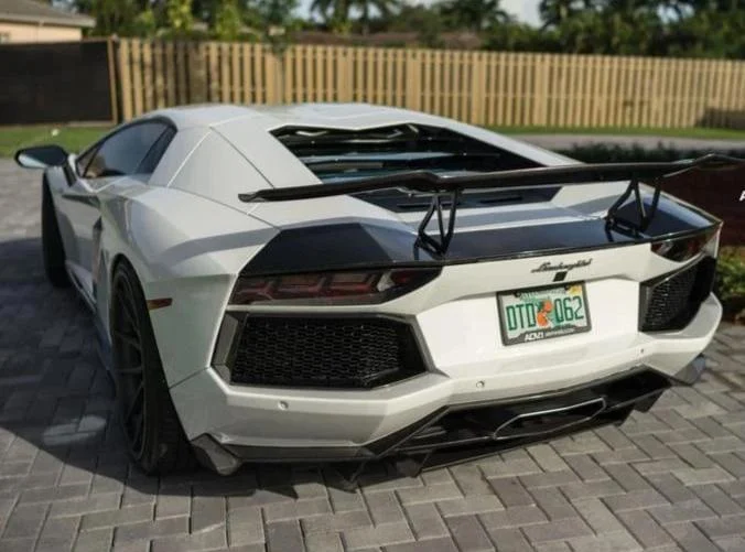 1016 Industries Aero Carbon Radiator Vents For Lamborghini Aventador LP700 2013-2016