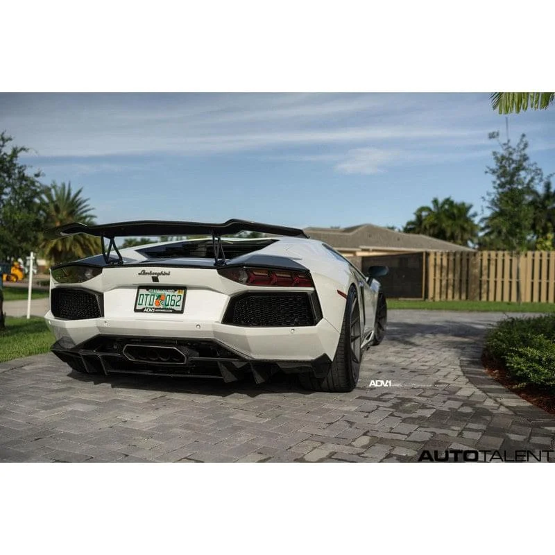 1016 Industries Aero Carbon Rear Grill Vents For Lamborghini Aventador LP700 2013-2016