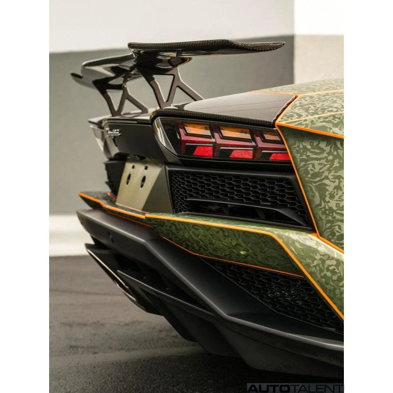 1016 Industries Aero Carbon Rear Diffuser For Lamborghini Aventador LP740 2016-2020