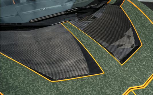 1016 Industries Aero Carbon Hood Vents For Lamborghini Aventador LP740 2016-2020