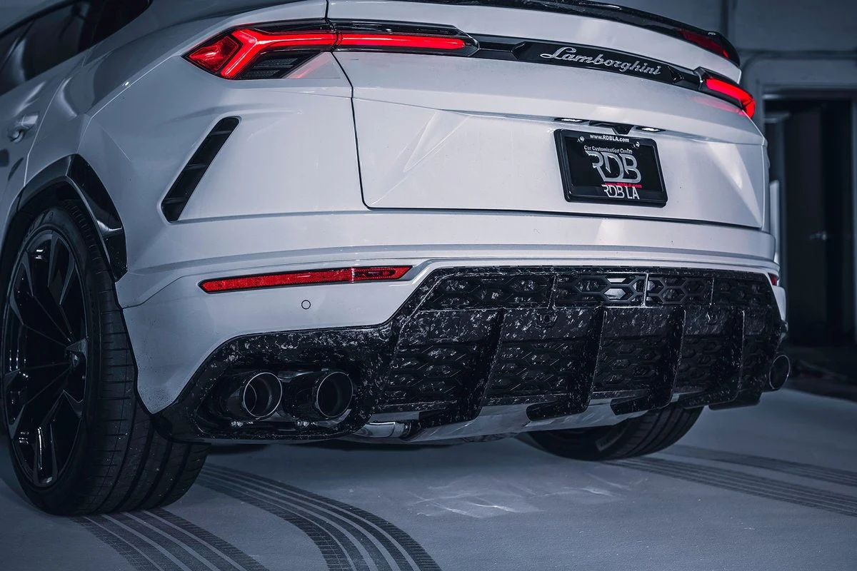 1016 Industries Aero Forged Carbon Rear Diffuser For Lamborghini Urus 2018-2020
