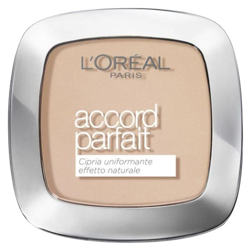 L'Oréal Accord Parfait Cipria Uniformante Effetto Naturale 5R