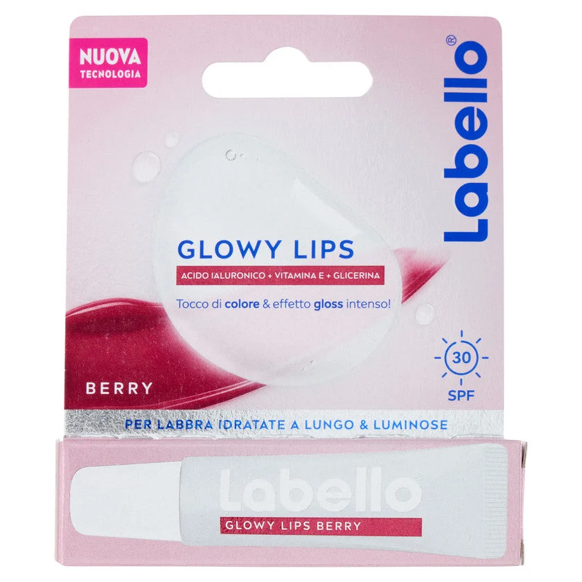 Labello Glowy Lips - Spf 30 Berry 10 ml