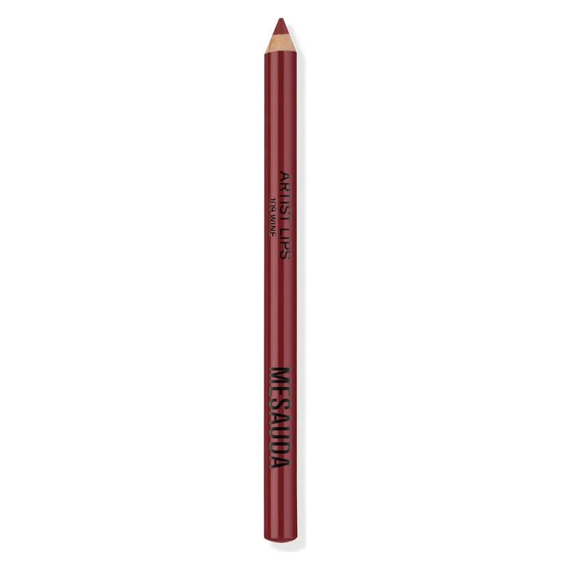 Mesauda Artist Lips - Matita Labbra Dalla Texture Morbida 109 - Wine 1.14 G