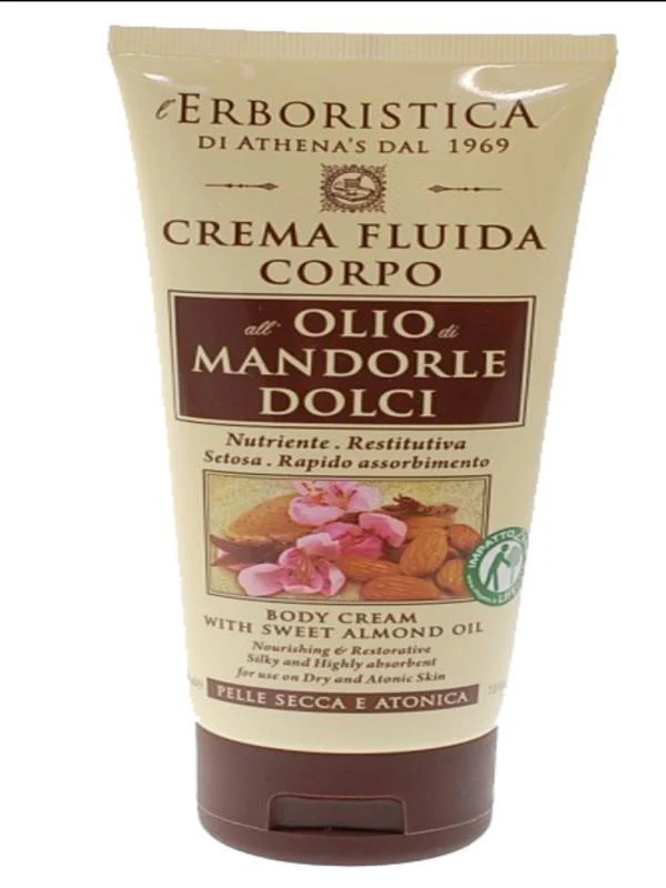 Erboristica crema fluida corpo mandorle dolci 200 ml