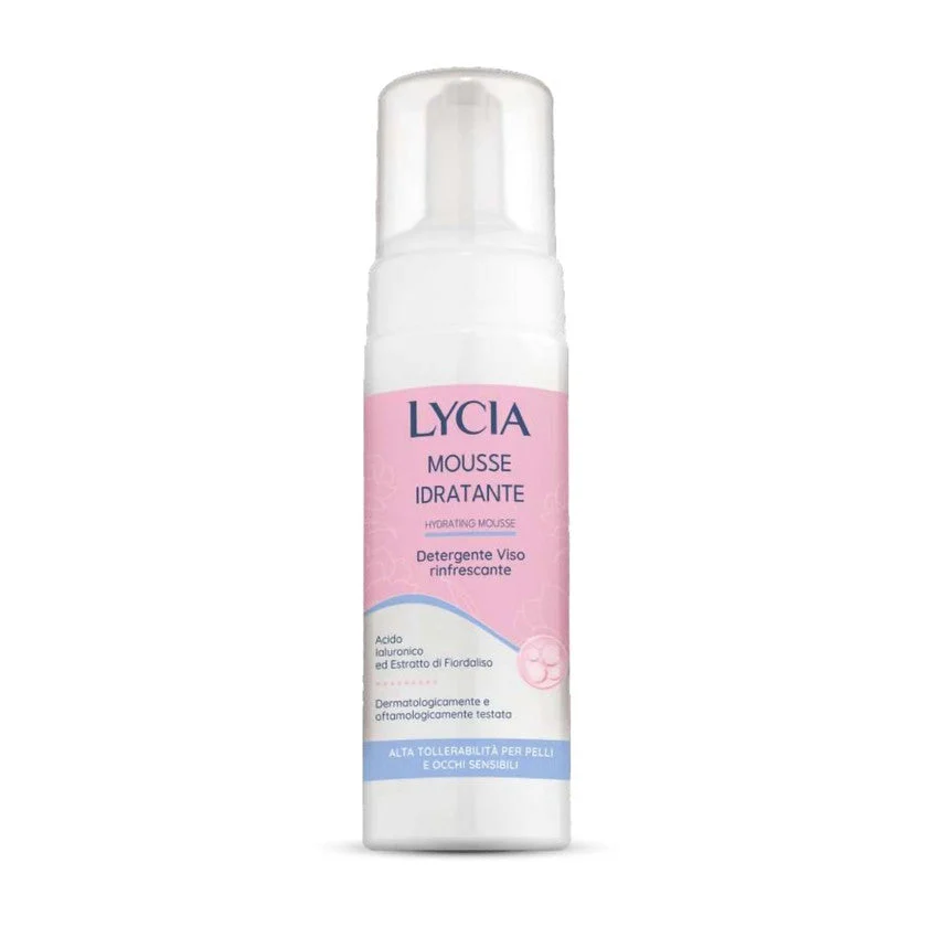 Lycia Mousse Idratante Detergente Viso Rinfrescante 150 ml