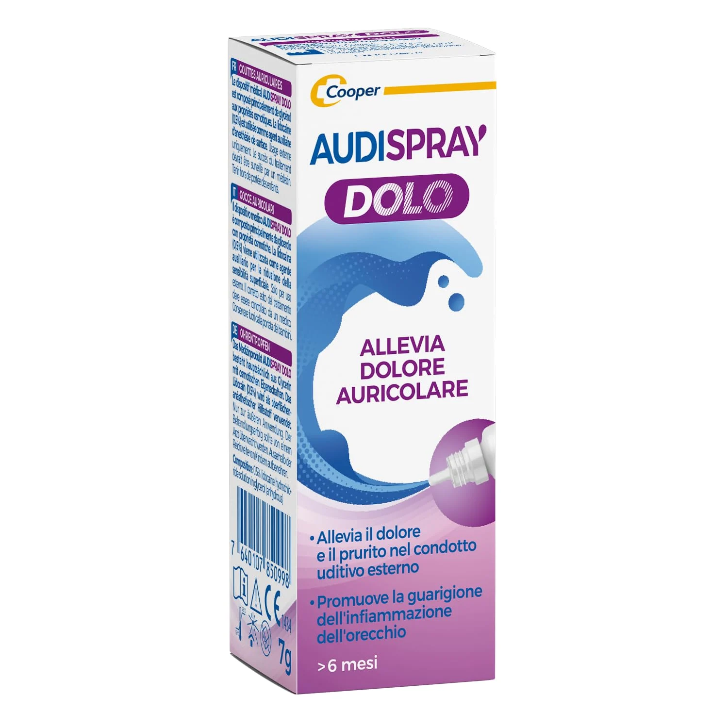 AudiSpray Dolo Orecchio Dolore +6 mesi 7gr