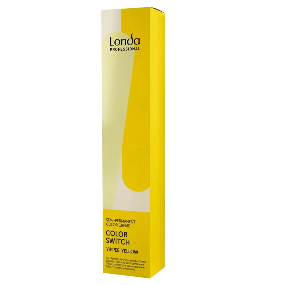 Londa Professional Color Switch Colore semi permanente Crema Yippee! Giallo 80 ml