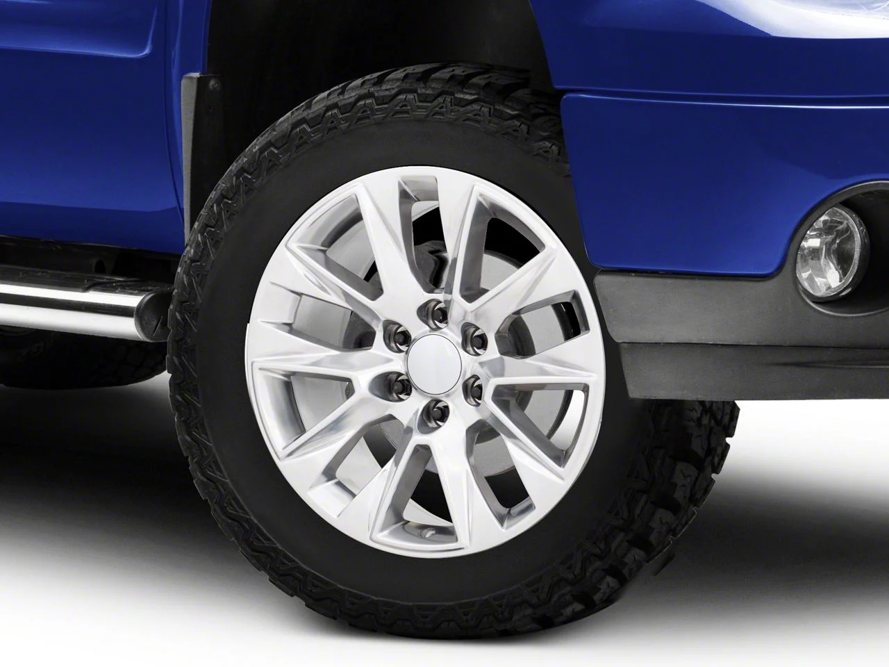 High Country Style Polished 6-Lug Wheel; 20x9; 28mm Offset (07-13 Sierra 1500)