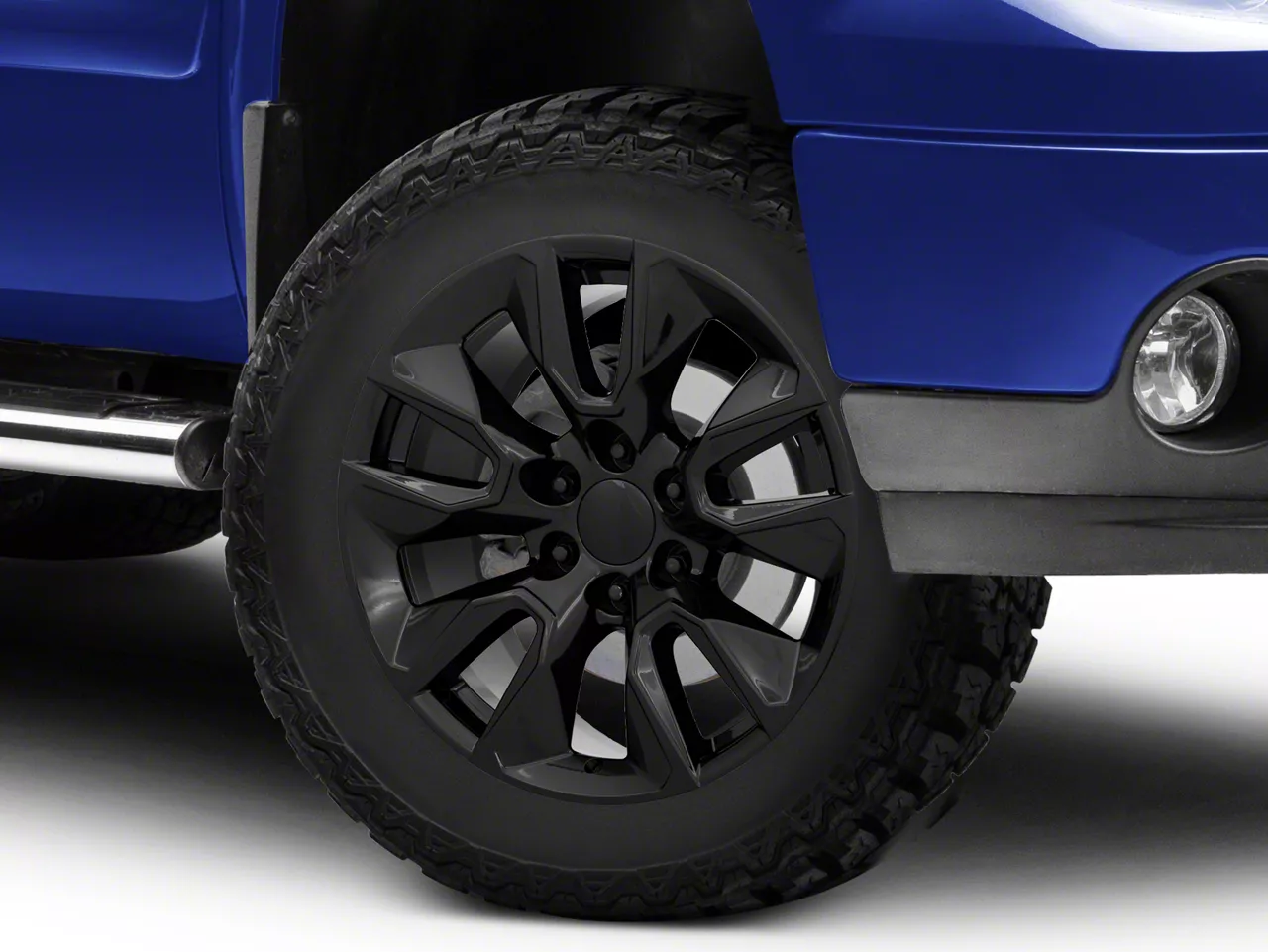 RST Style Black 6-Lug Wheel; 20x9; 28mm Offset (07-13 Sierra 1500)