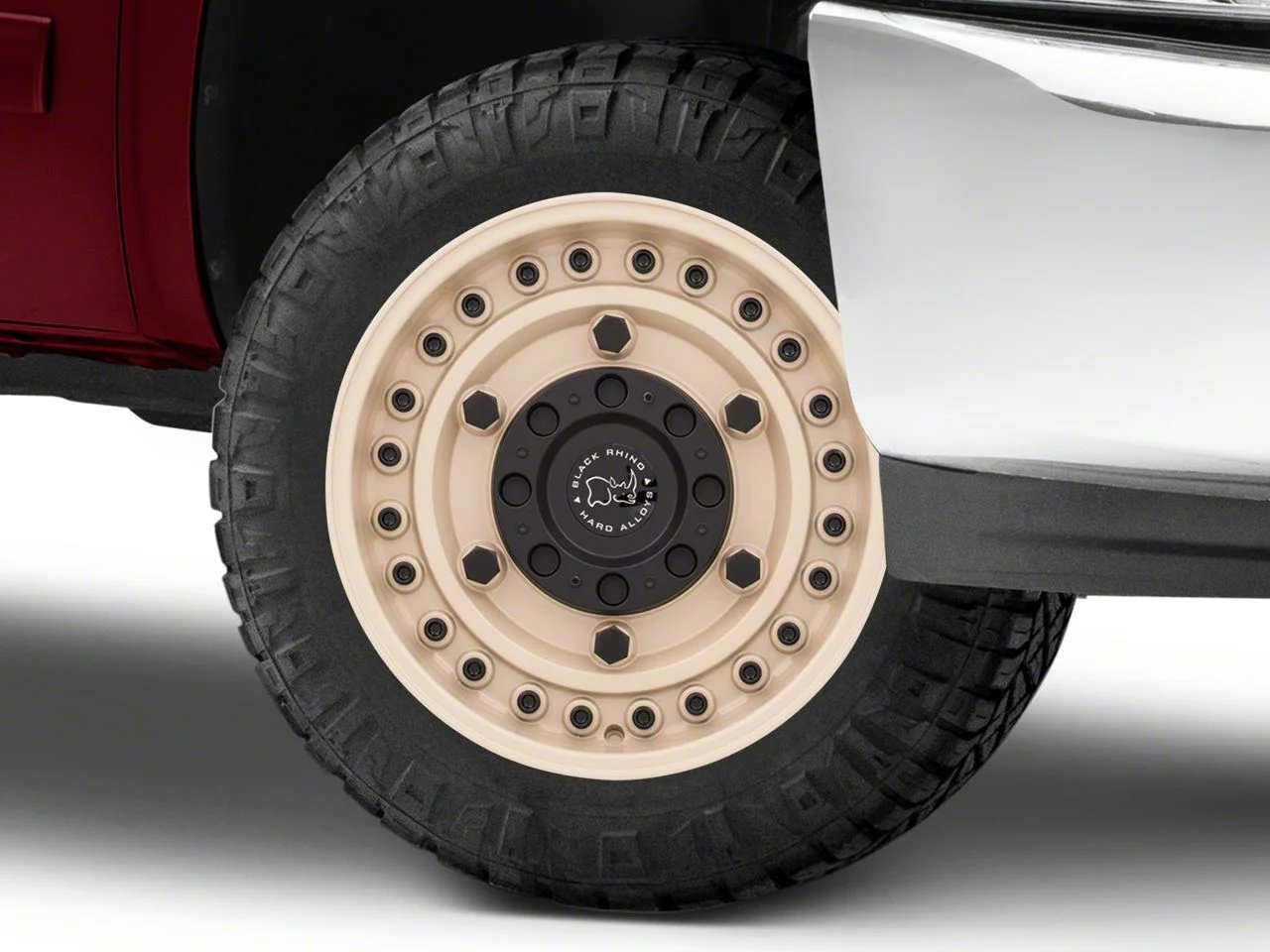 Black Rhino Armory Desert Sand 6-Lug Wheel; 20x9.5; -18mm Offset (07-13 Silverado 1500)