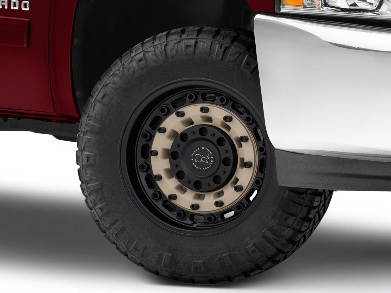 Black Rhino Arsenal Sand on Black 6-Lug Wheel; 18x9.5; -18mm Offset (07-13 Silverado 1500)
