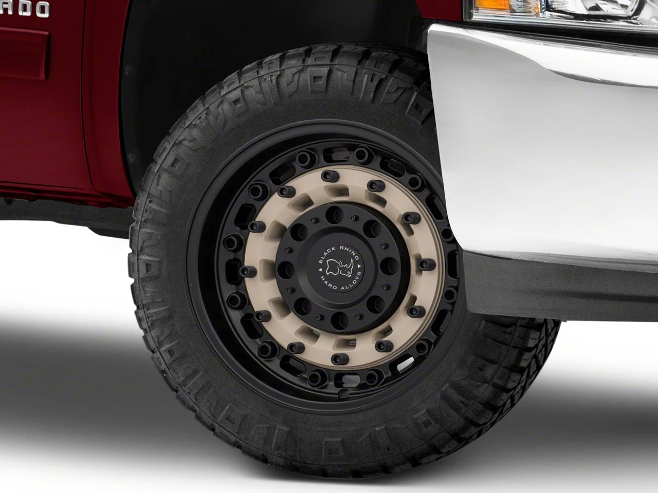 Black Rhino Arsenal Sand on Black 6-Lug Wheel; 20x9.5; 12mm Offset (07-13 Silverado 1500)