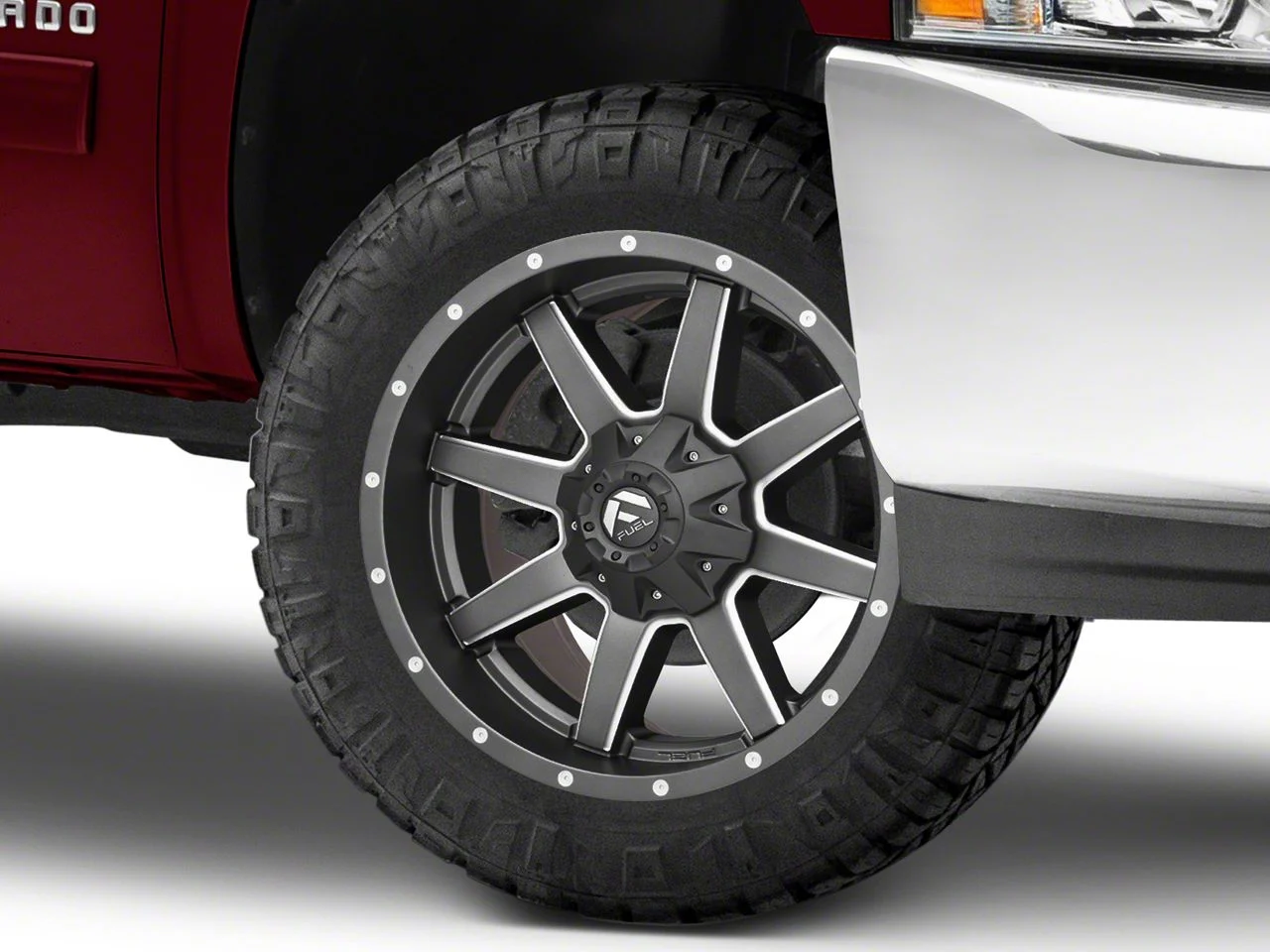 Fuel Wheels Maverick Gun Metal 6-Lug Wheel; 20x9; 20mm Offset (07-13 Silverado 1500)