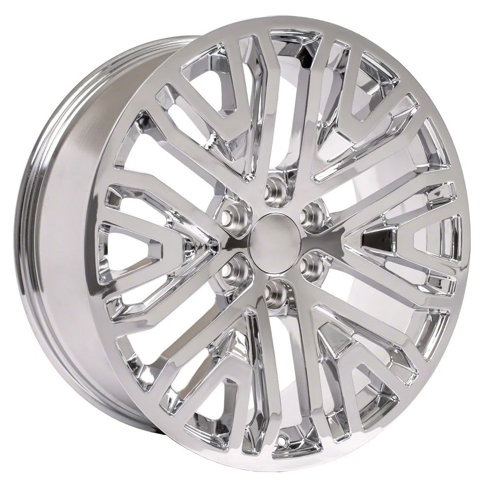 Next Gen Sierra Style Chrome 6-Lug Wheel; 22x9; 28mm Offset (07-13 Silverado 1500)