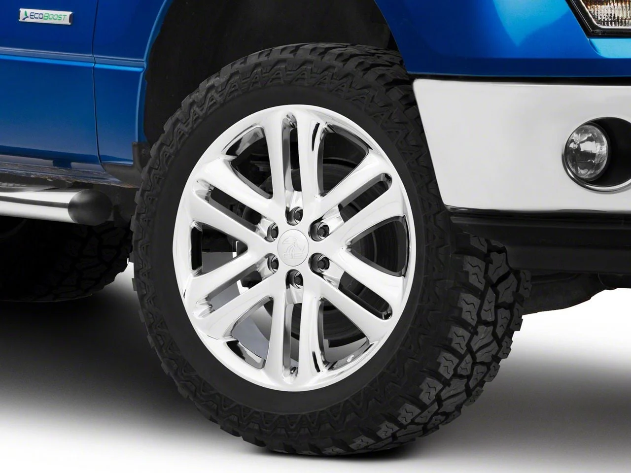 Limited Style Chrome 6-Lug Wheel; 22x9; 44mm Offset (09-14 F-150)