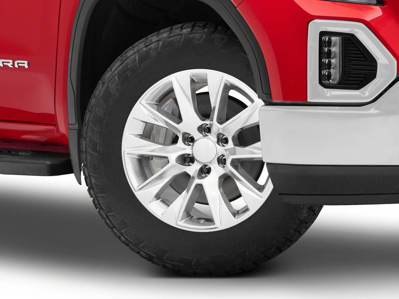 High Country Style Polished 6-Lug Wheel; 20x9; 28mm Offset (19-26 Sierra 1500)