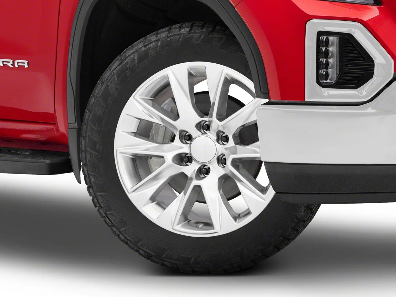 High Country Style Polished 6-Lug Wheel; 22x9; 28mm Offset (19-26 Sierra 1500)