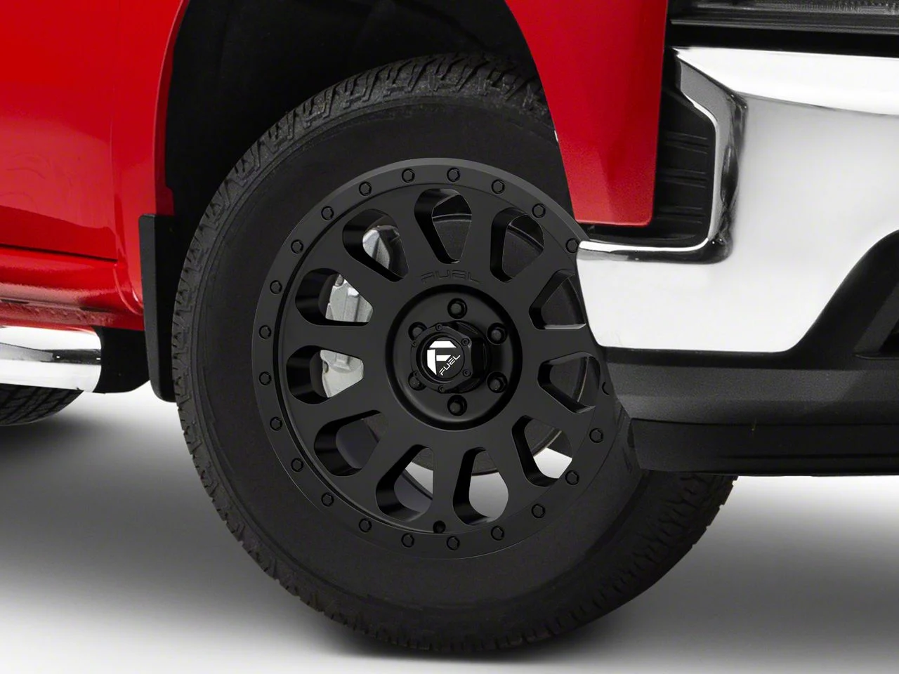 Fuel Wheels Vector Matte Black 6-Lug Wheel; 20x9; 1mm Offset (19-26 Silverado 1500)