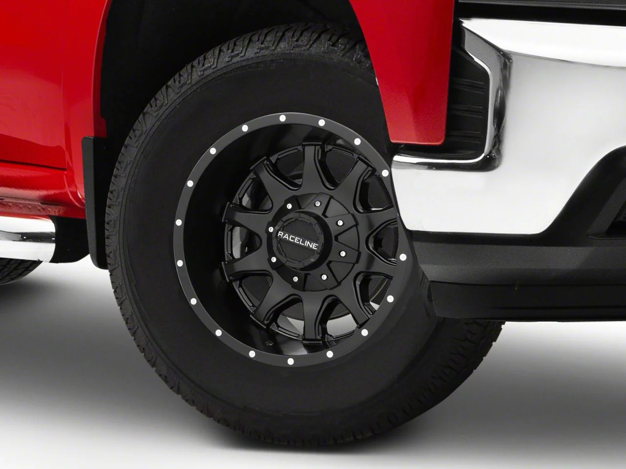 Raceline Shift Black 6-Lug Wheel; 17x9; 0mm Offset (19-26 Silverado 1500)