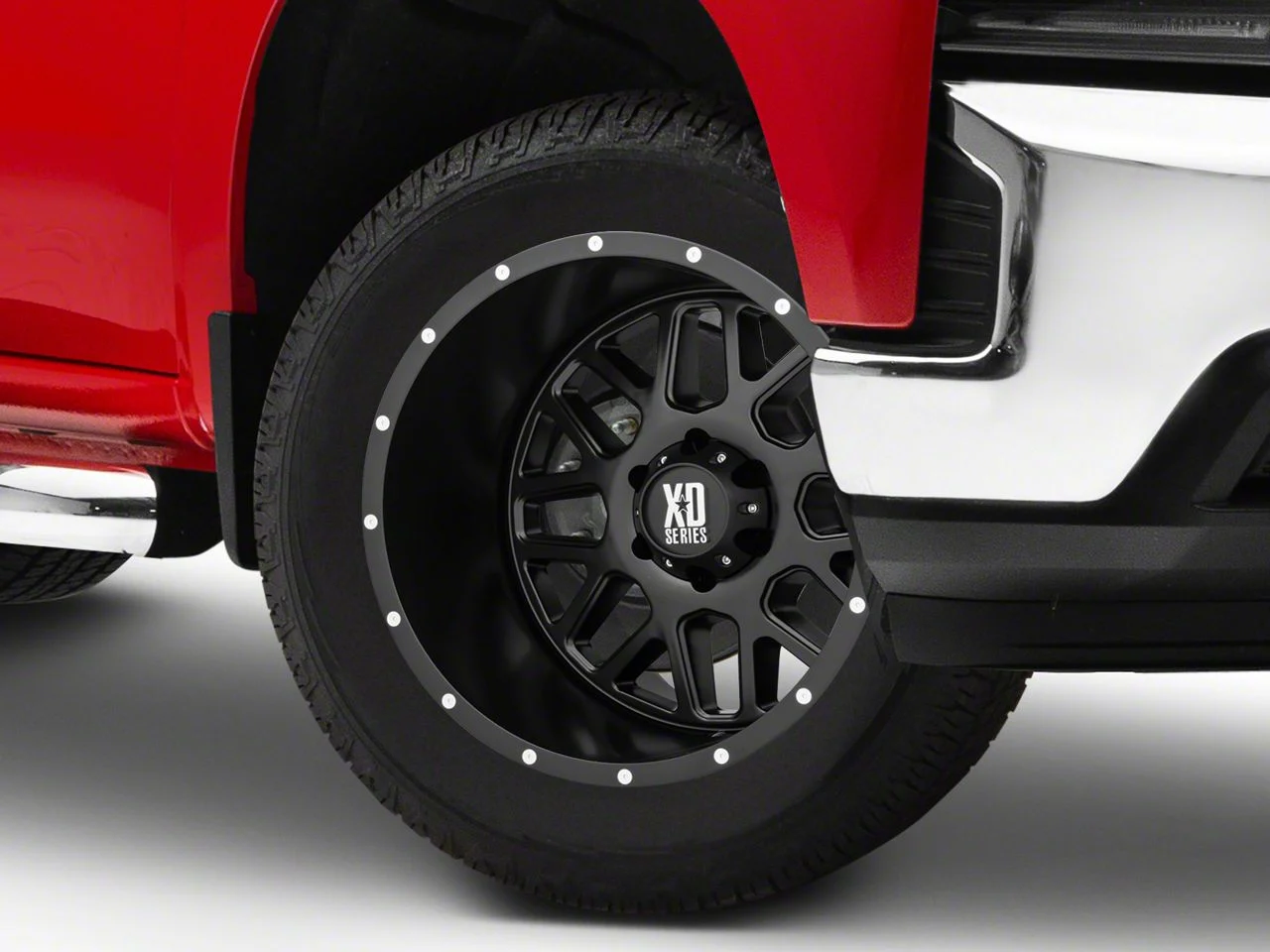 XD Grenade Satin Black 6-Lug Wheel; 20x9; 0mm Offset (19-26 Silverado 1500)