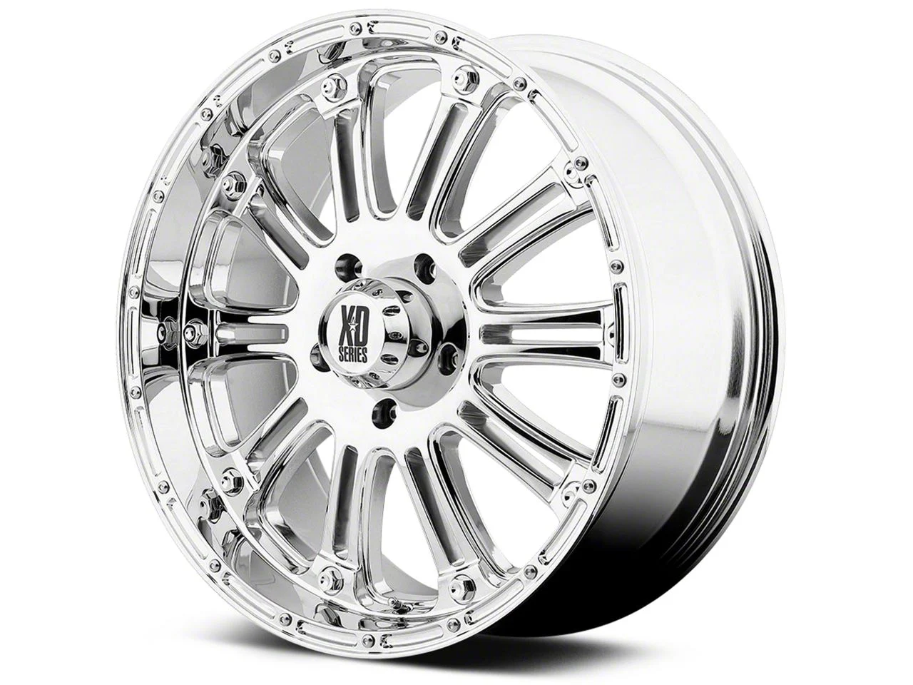XD Hoss Chrome 6-Lug Wheel; 20x9; 30mm Offset (19-26 Silverado 1500)
