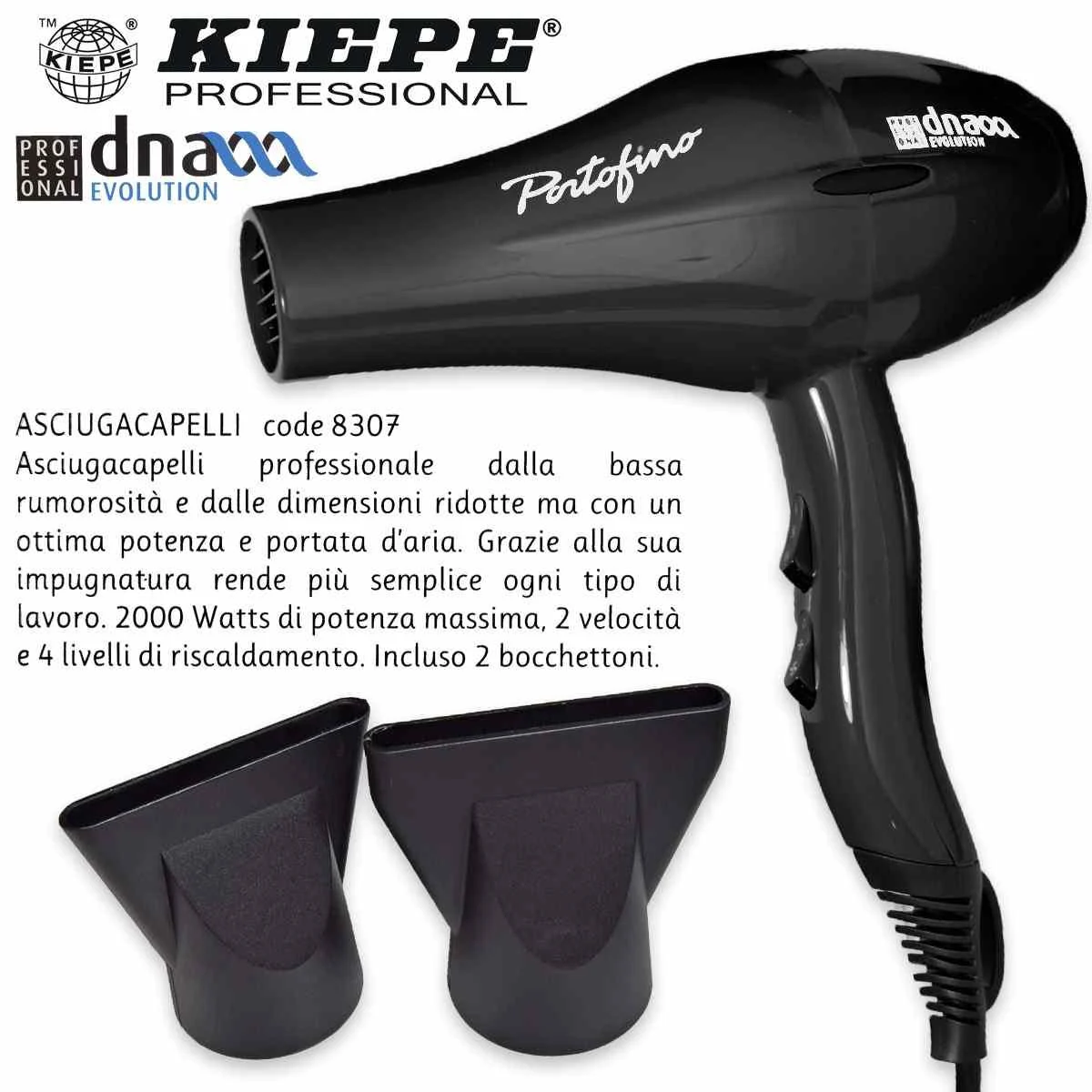 Kiepe phon portofino nero
