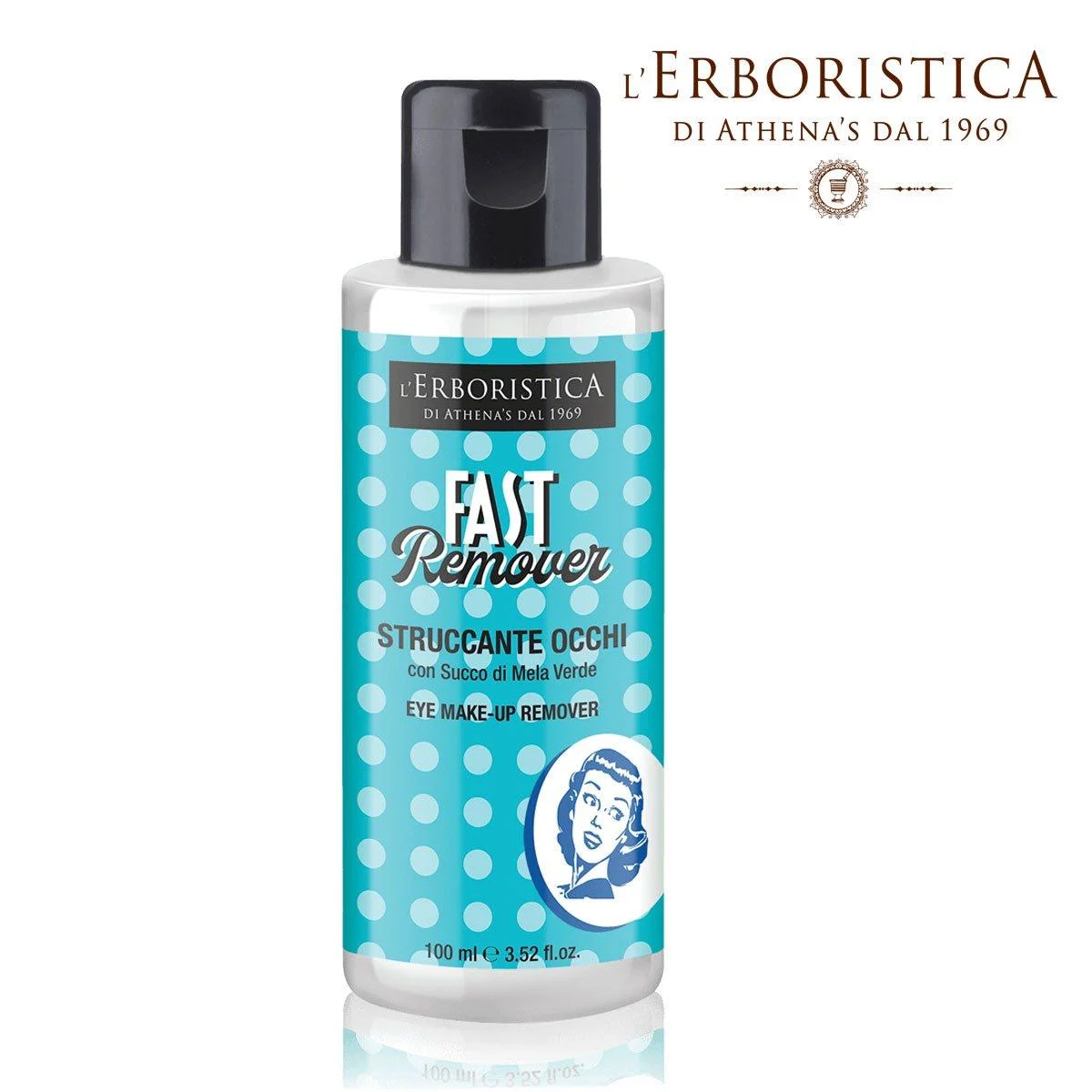 L'erboristica fast remover struccante occhi 100 ml