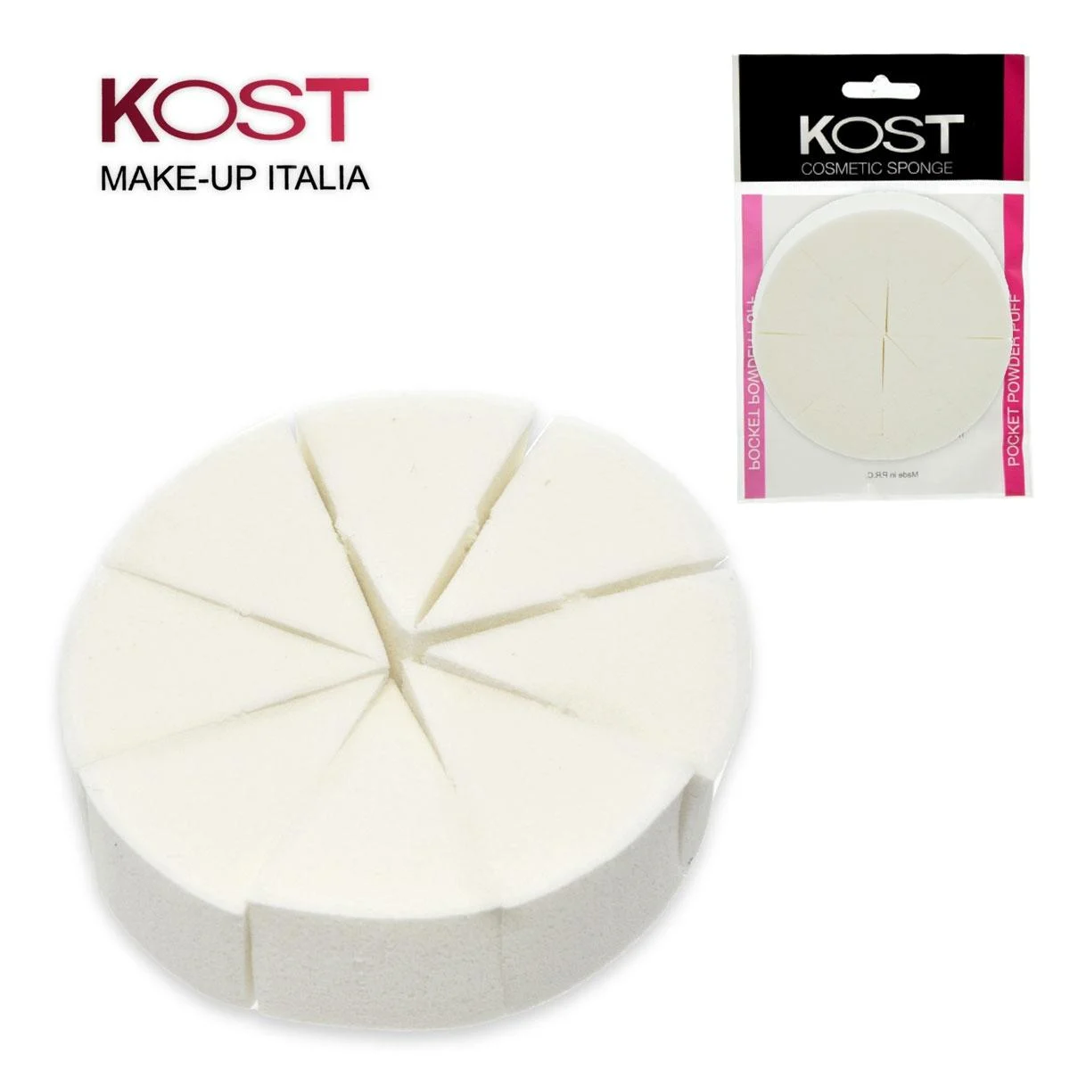 Kost Spugna Make Up Fondotinta Kost Sp03 (8 Pz)