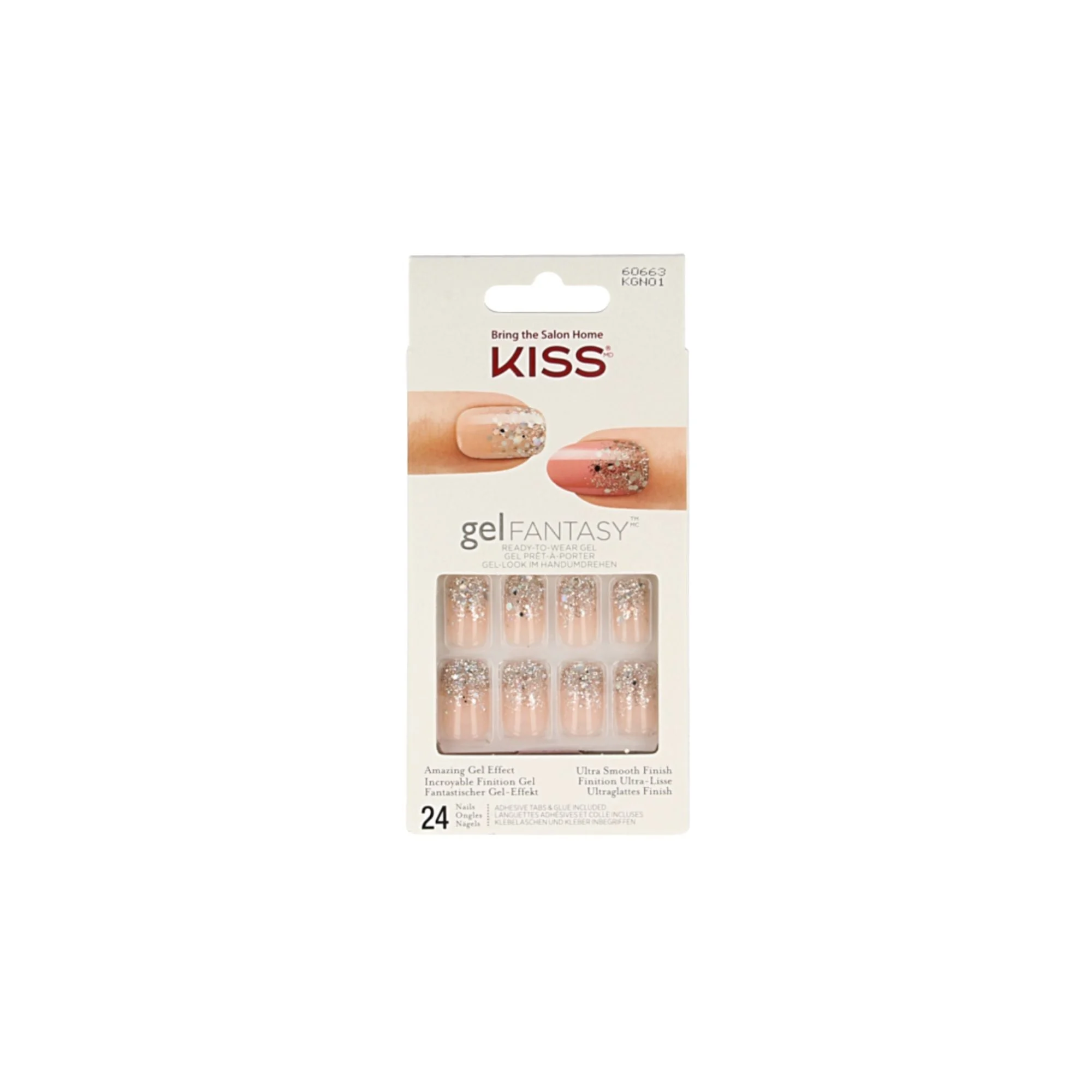Kiss my face 69117 Unghie Gel Fantasy (24 pz) - Unghie Gel