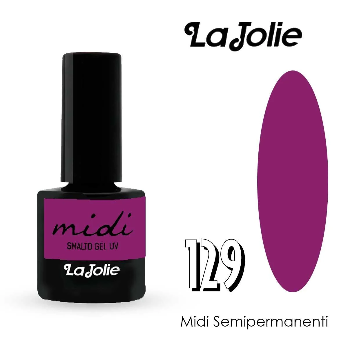 La jolie semipermanente 7 ml n°129