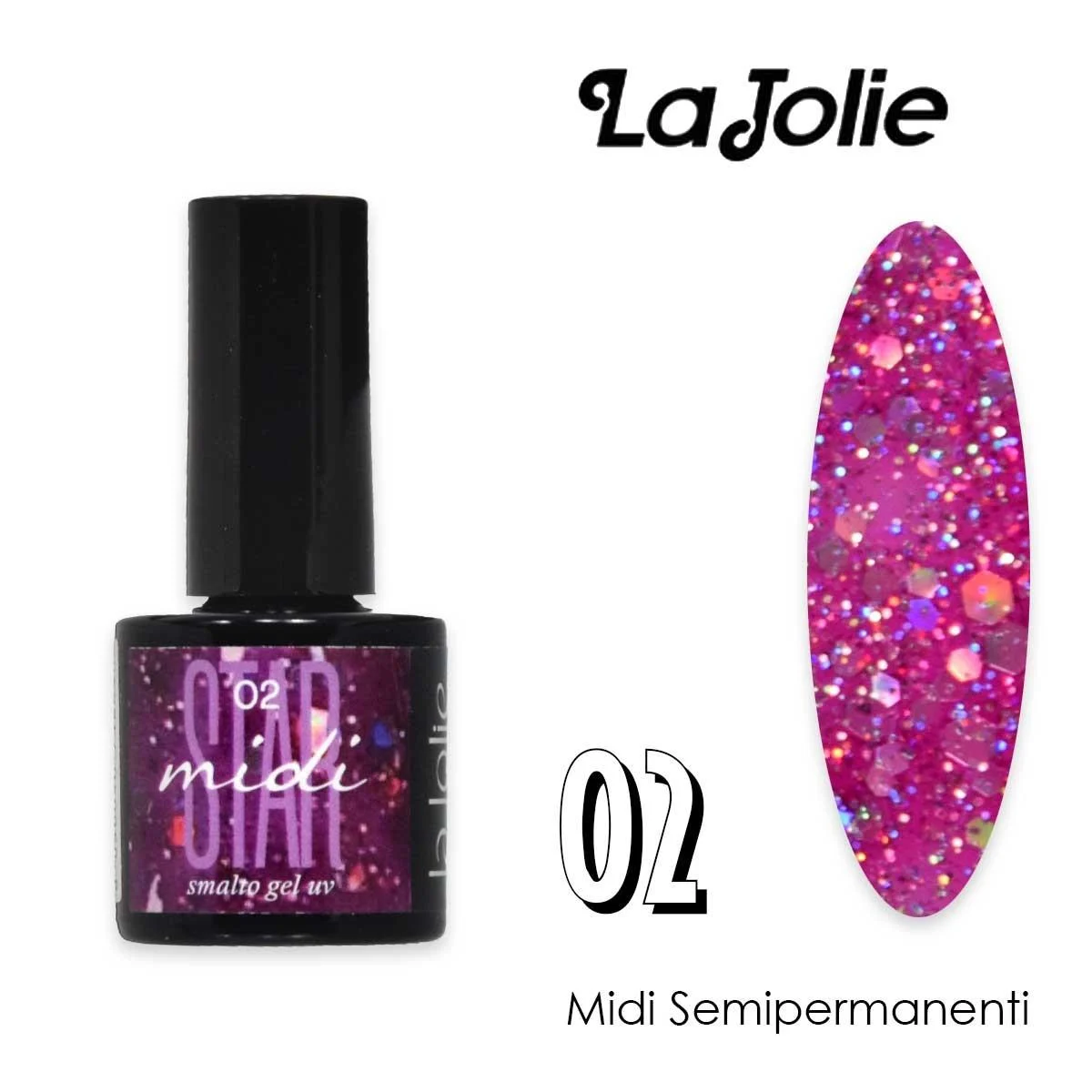 Midi star n°2 la jolie 7 ml