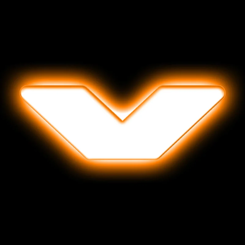 ORACLE Lighting Universal Illuminated LED Letter Badges - Matte Wht Surface Finish - V SEE WARRANTY