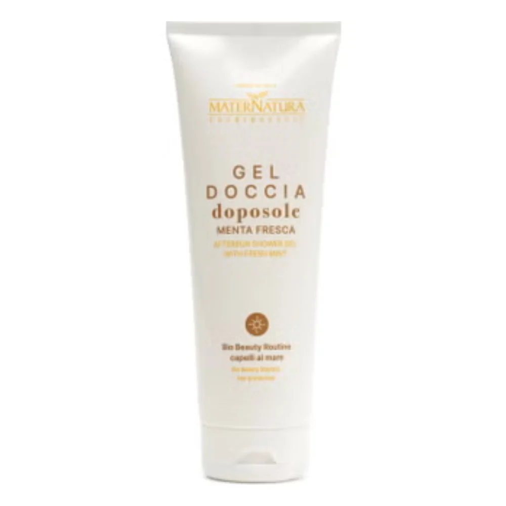 Maternatura Gel Doccia Doposole alla Menta Fresca, 250 ml
