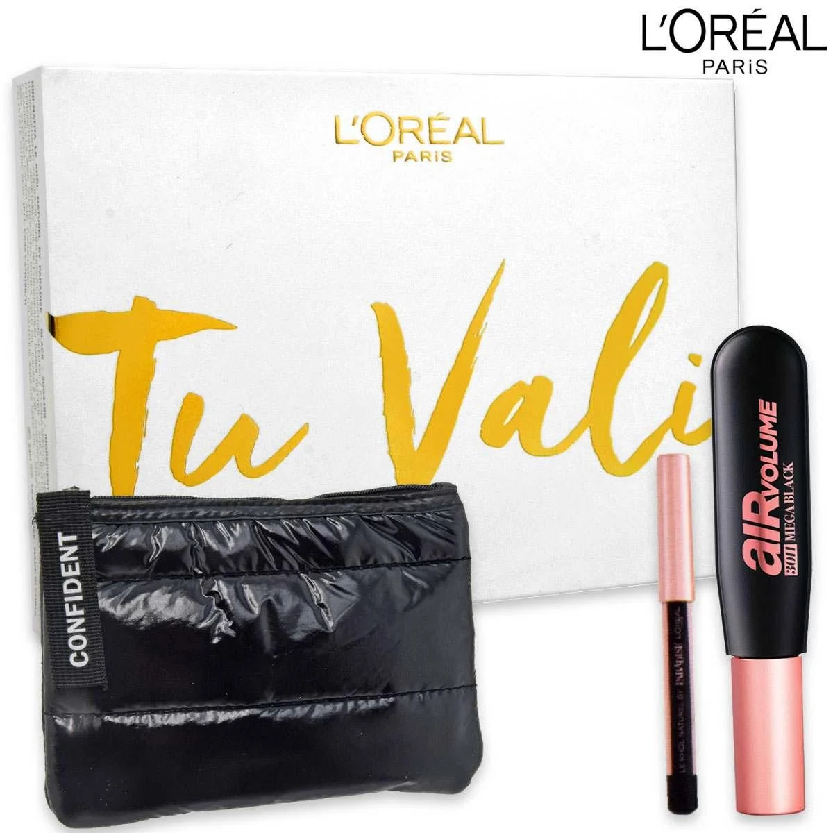 L'oreal volume d'aria + matita + pochette