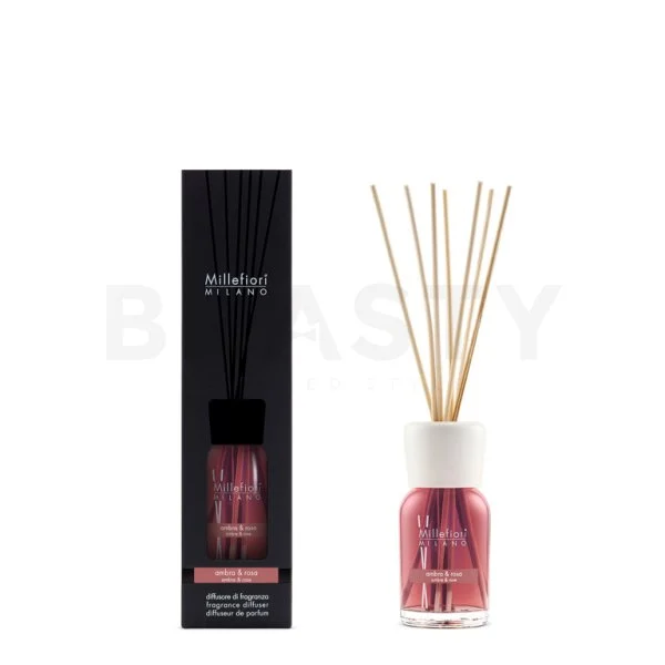 Diffusore di fragranze Millefiori Milano Ambra & Rosa 100 ml