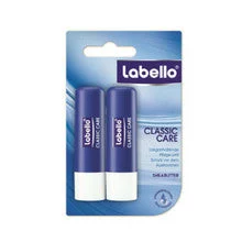 Labello Classic Care - Balsamo labbra 2 pezzi