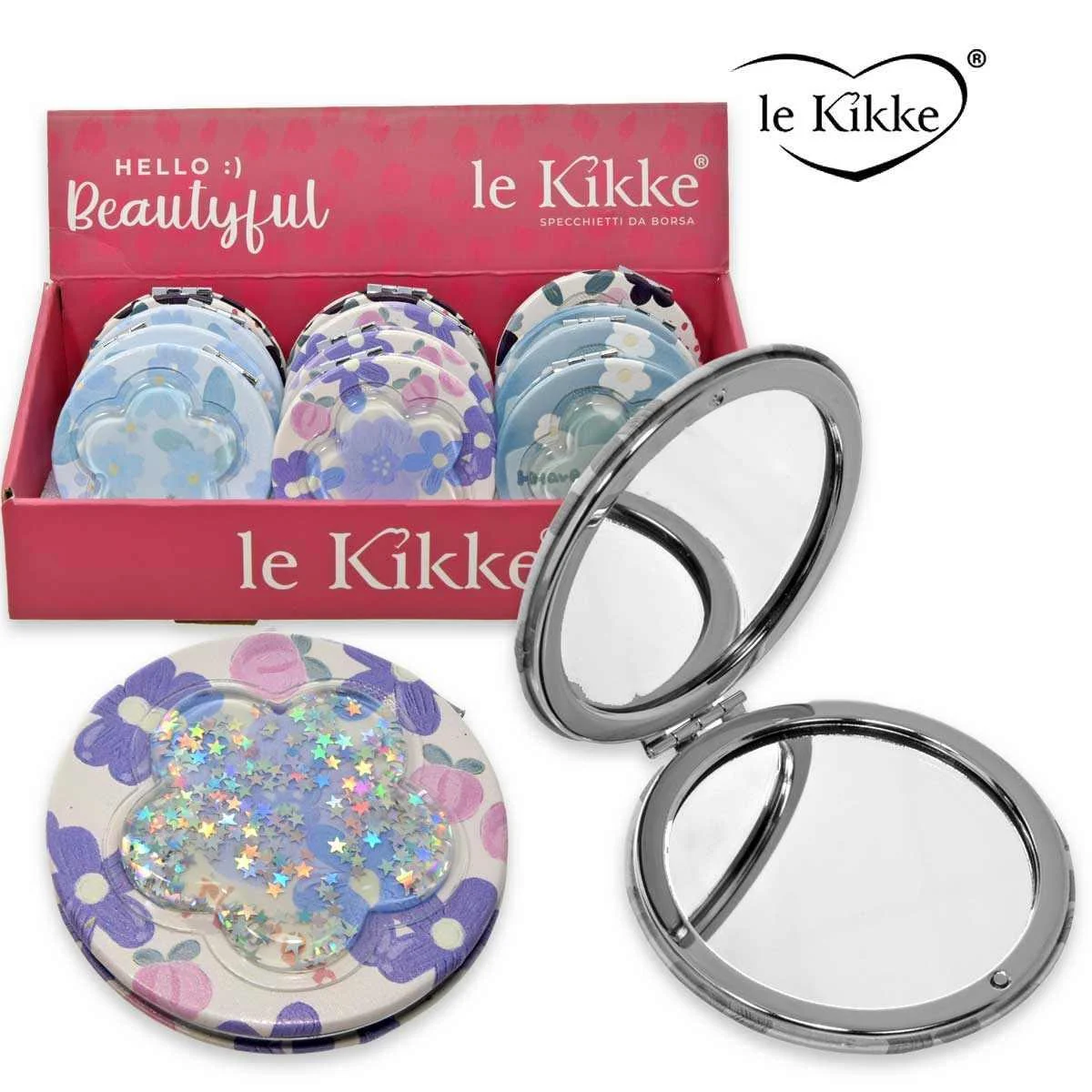 Le kikke specchio piccolo da borsa