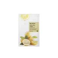 Mizon Maschera viso 3D con vitamina C per brillantezza e vitalità Joyful Time (Essence Vitamin) 23 g - 23,0 g