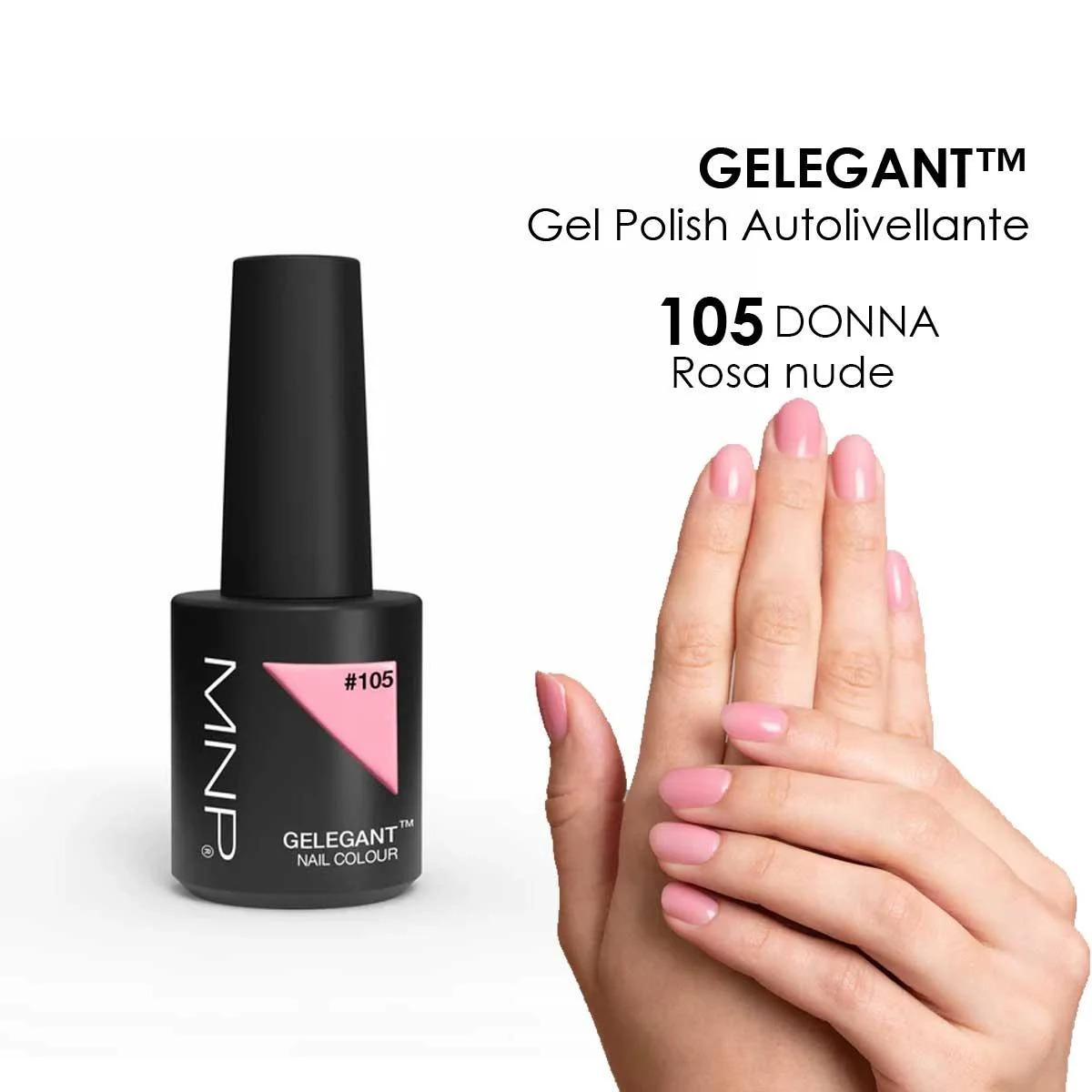 MNP MESAUDA GELEGANT Smalto in gel 8ml 105 donna