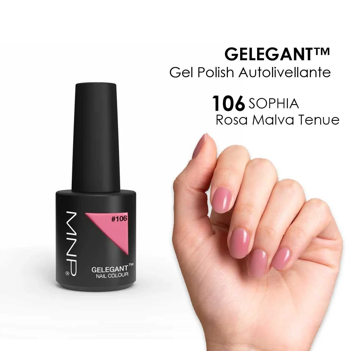MNP MESAUDA GELEGANT Smalto in gel 8ml 106 Sophia