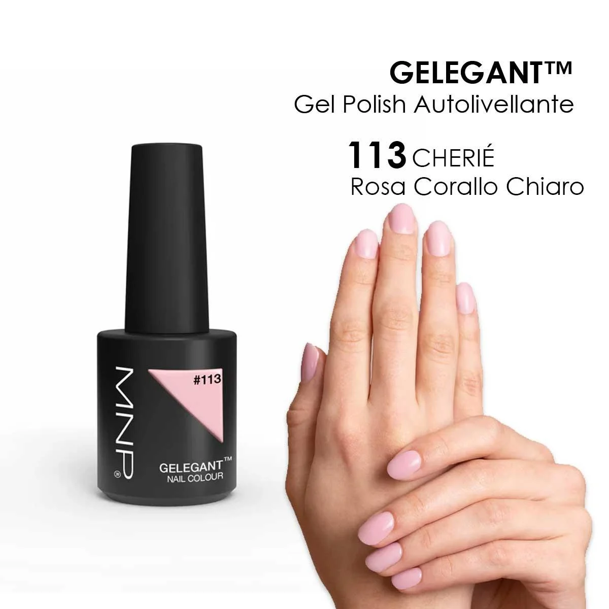 MNP MESAUDA GELEGANT Smalto in gel 8ml 113 Cherié