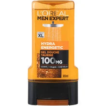 L´oréal paris Expert Hydra Energetic 100mg Gel doccia uomo - 1000ml