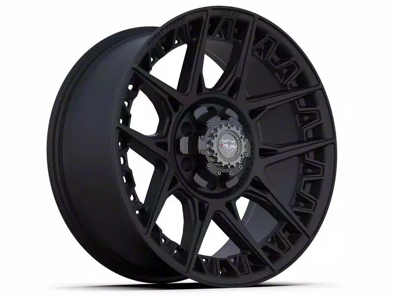 4Play 4PS50 Satin Black 6-Lug Wheel; 20x9; 0mm Offset (15-20 Yukon)