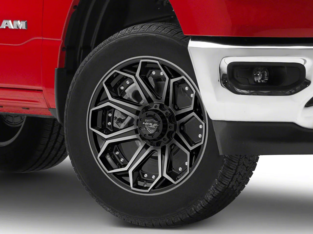4Play 4P80R Brushed Black 6-Lug Wheel; 20x10; -18mm Offset (19-26 RAM 1500)