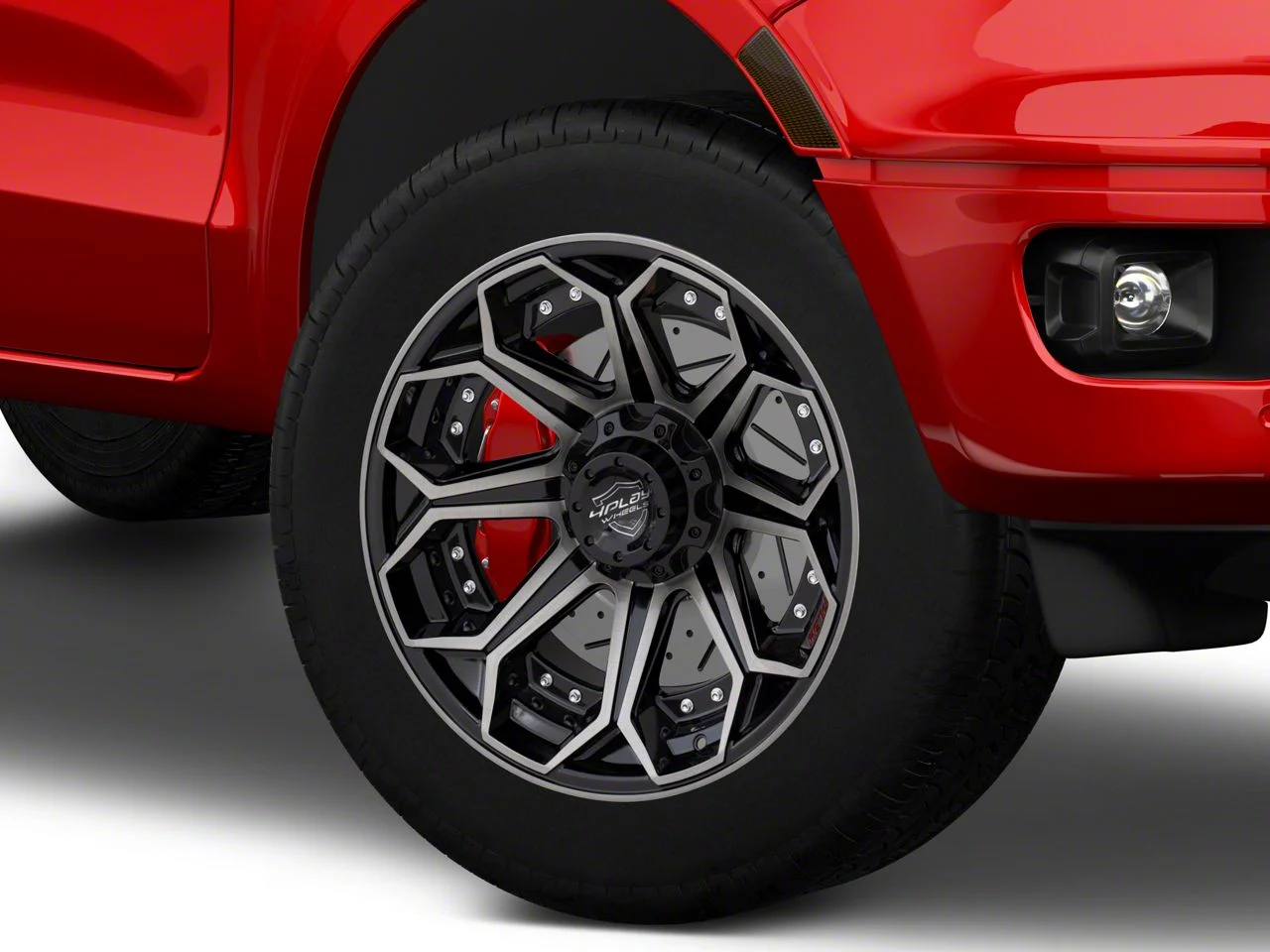 4Play 4P80R Brushed Black 6-Lug Wheel; 20x10; -18mm Offset (19-23 Ranger)