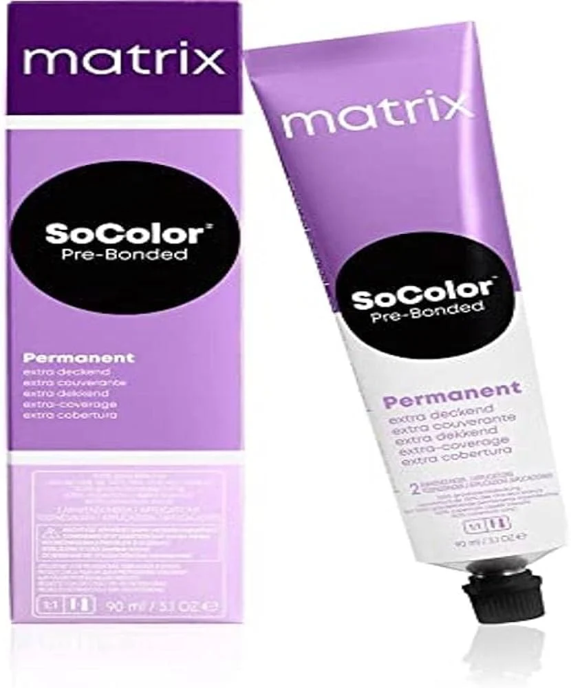 Matrix Colore permanente dei capelli SoColor (Pre-Bonded Extra Coverage) 90 ml - Tonalità: 506NV - Biondo scuro Natura Viola